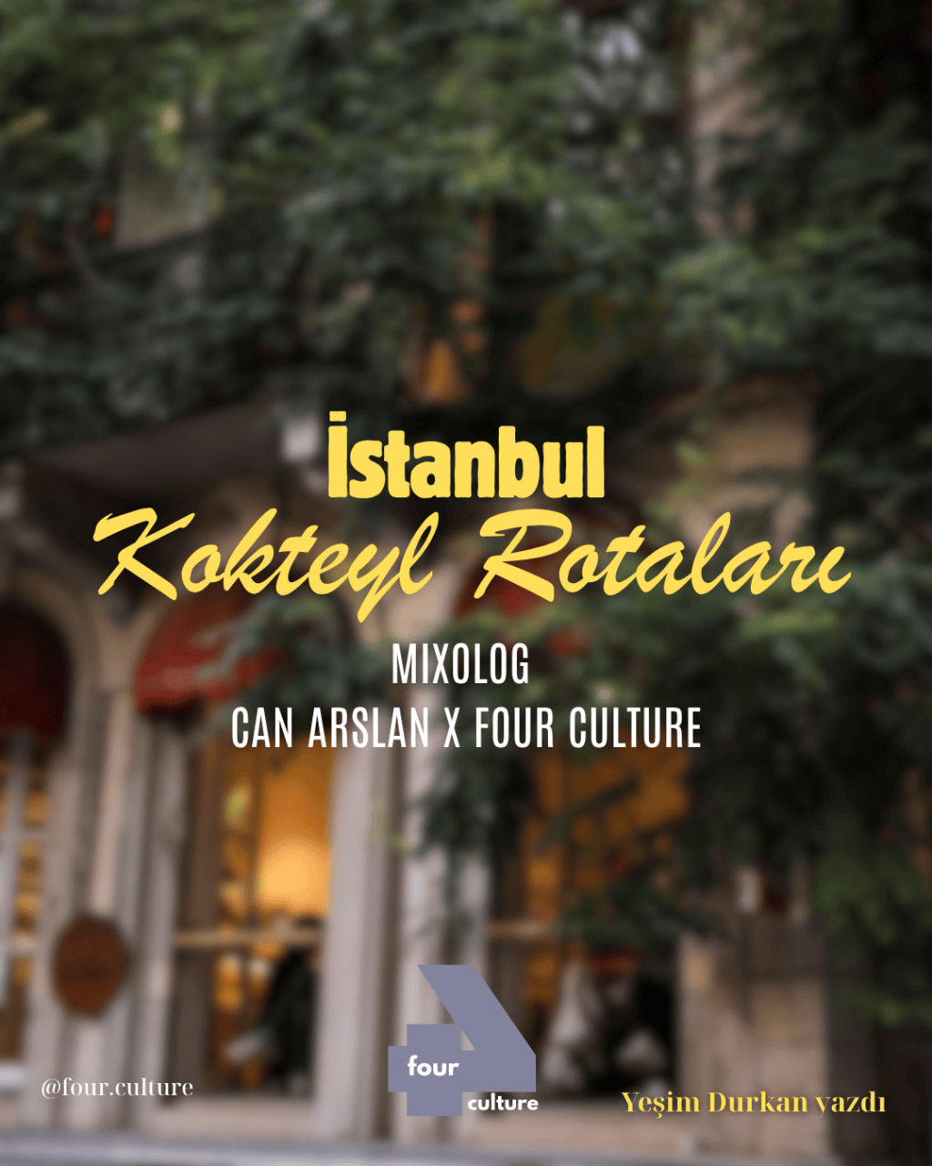 İstanbul’da Baharı Karşılayacağınız 8 Kokteyl Durağı